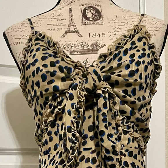 Saints + Secrets ruffled spaghetti strap dress - Picture 4 of 7